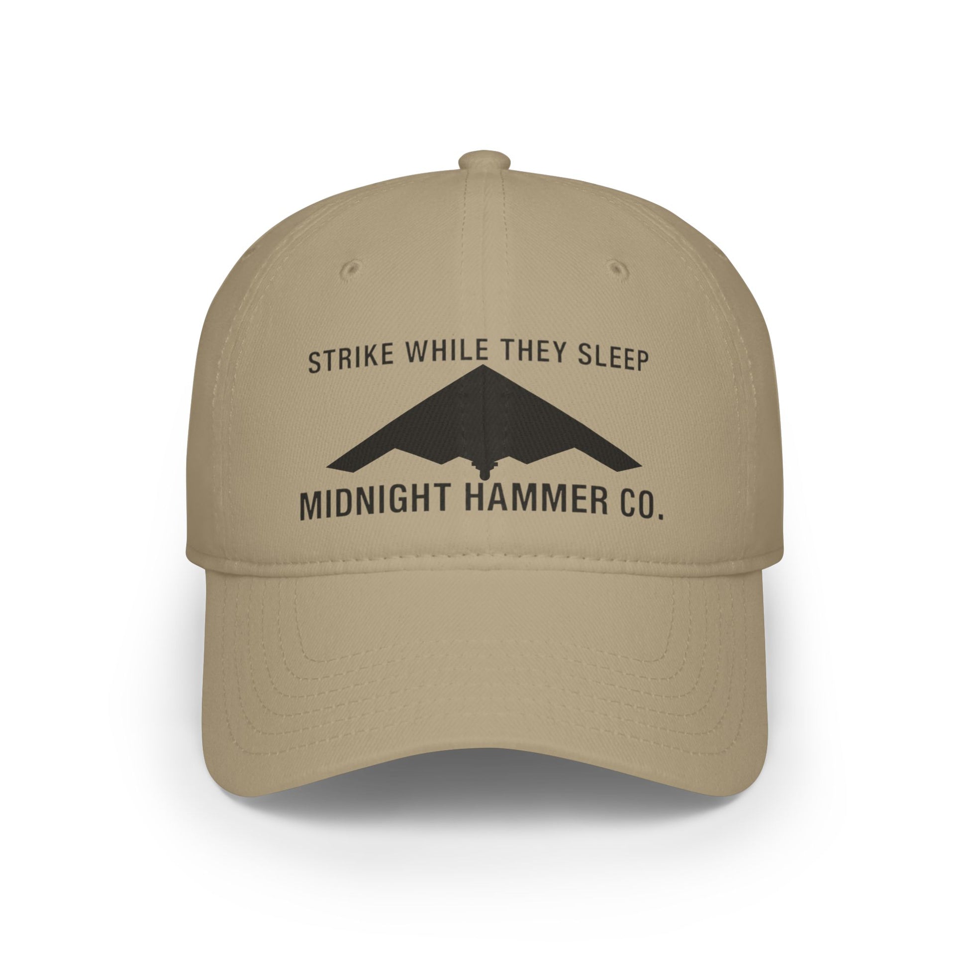 Midnight Hammer Co. Low Profile Baseball Cap - Casual Hat, Outdoors Cap, Gift for Him, Unique Style, Everyday Wear