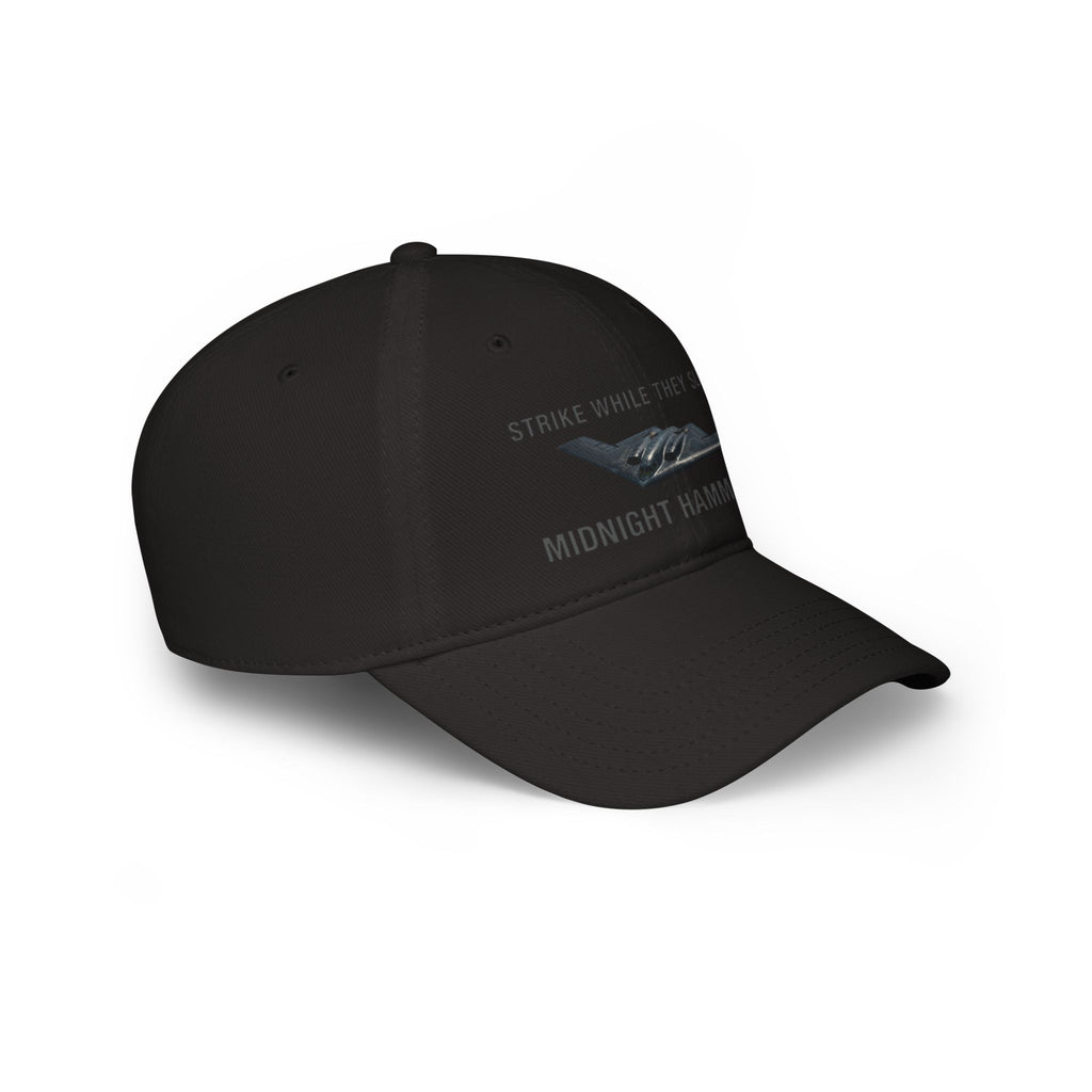 Midnight Hammer Co. Low Profile Baseball Cap - Casual Hat, Outdoors Cap, Gift for Him, Unique Style, Everyday Wear