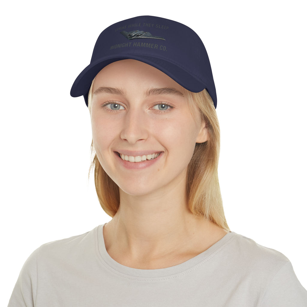 Midnight Hammer Co. Low Profile Baseball Cap - Casual Hat, Outdoors Cap, Gift for Him, Unique Style, Everyday Wear