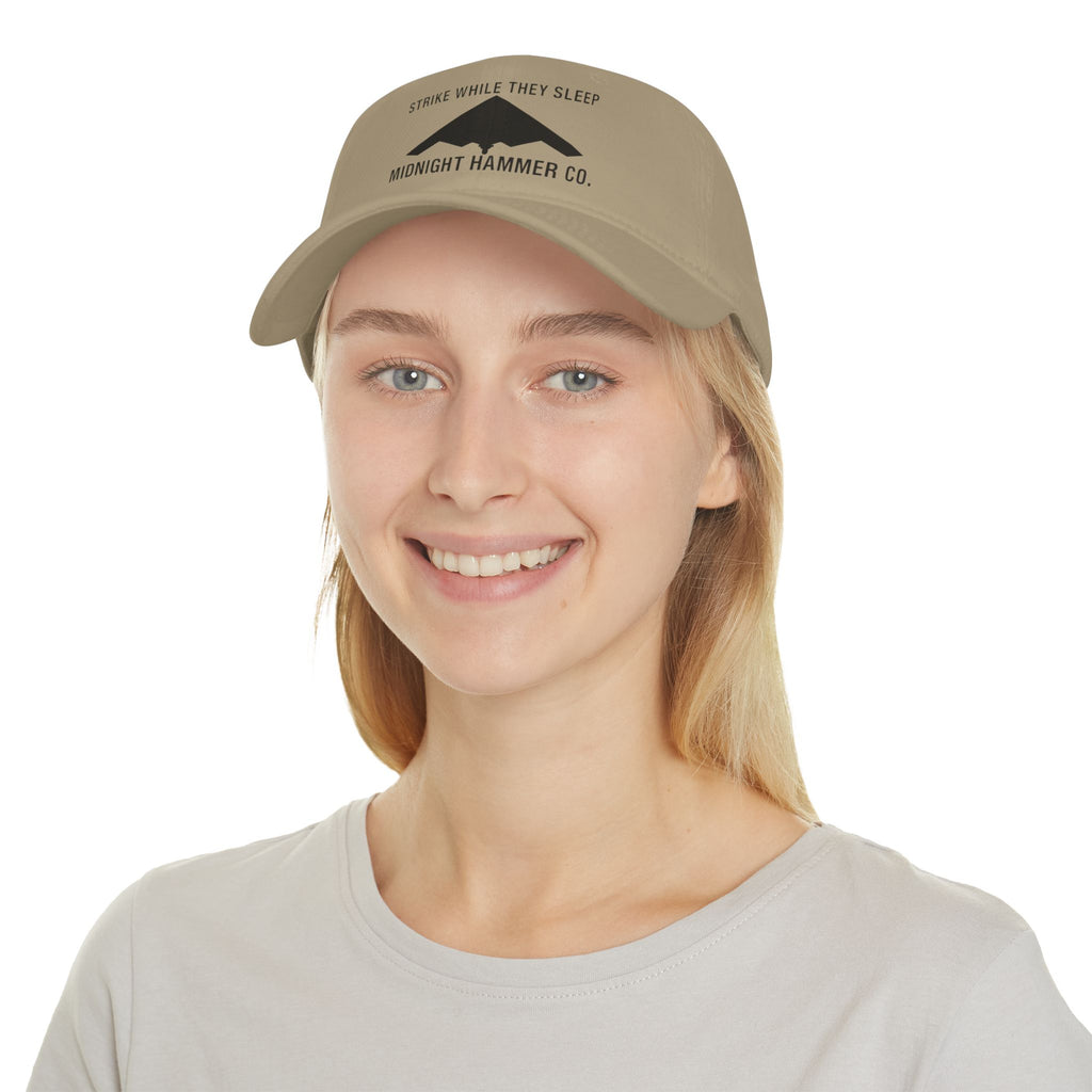 Midnight Hammer Co. Low Profile Baseball Cap - Casual Hat, Outdoors Cap, Gift for Him, Unique Style, Everyday Wear