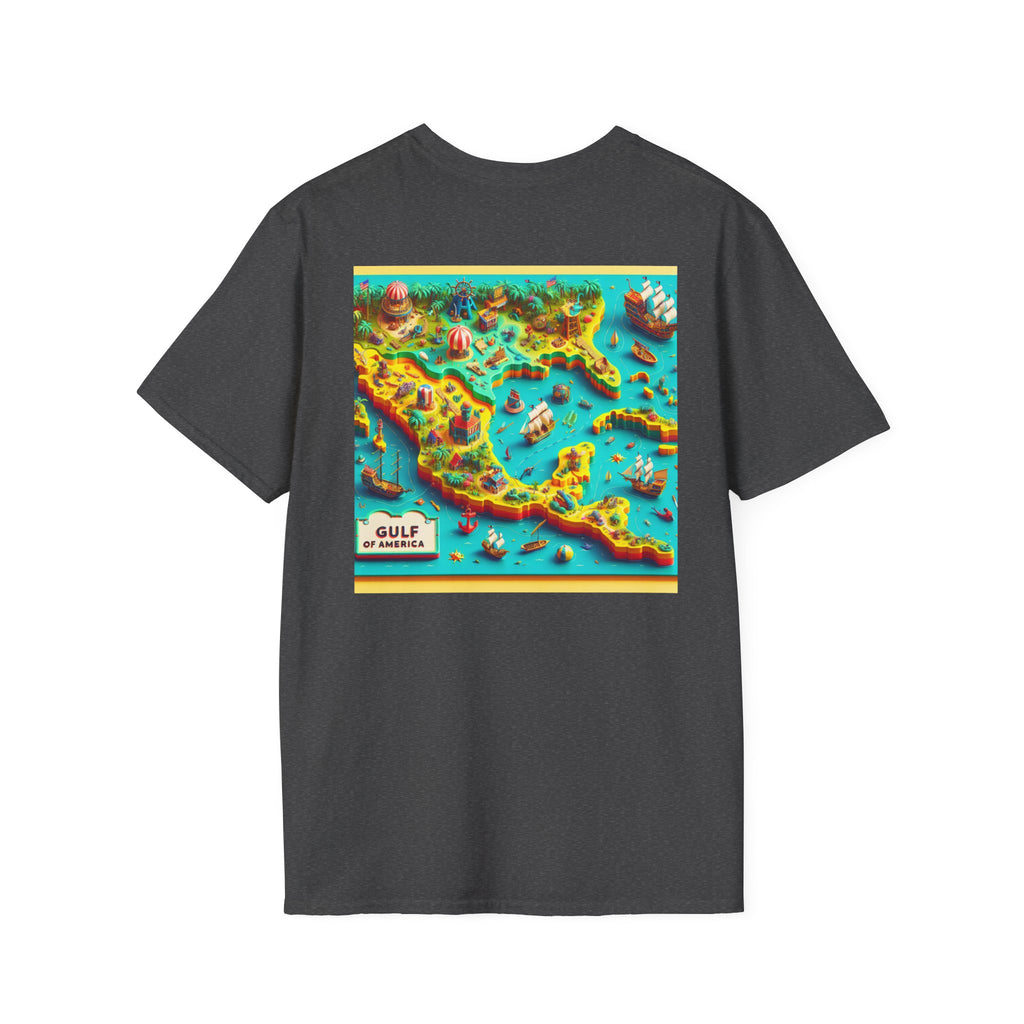 Gulf Adventure Unisex T-Shirt - Softstyle, Casual Wear, Graphic Tee, Travel Gift, Coastal Vibe