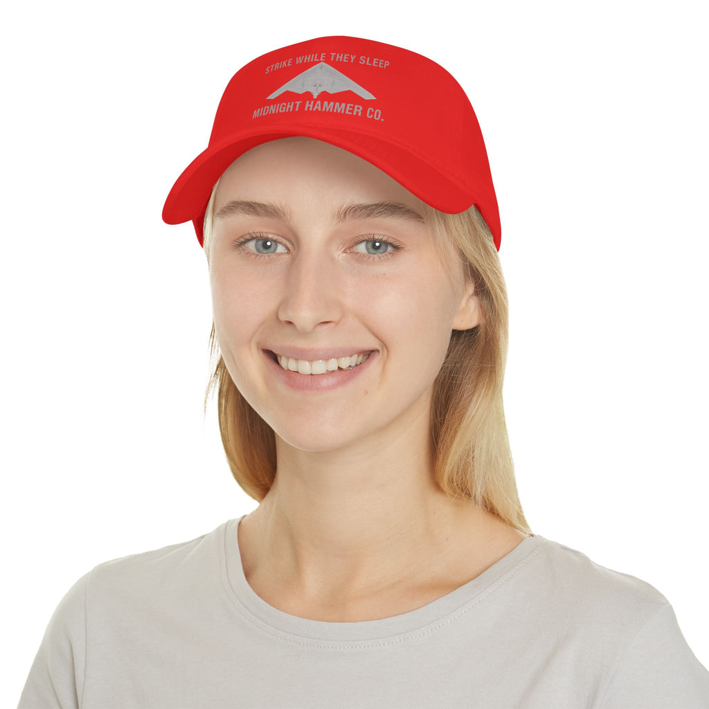 Midnight Hammer Co. Low Profile Baseball Cap - Casual Hat, Outdoors Cap, Gift for Him, Unique Style, Everyday Wear