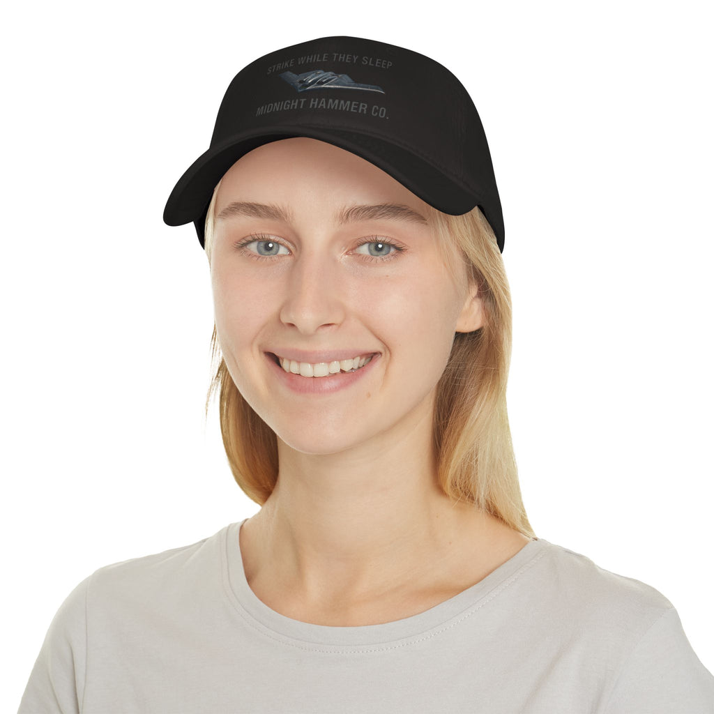 Midnight Hammer Co. Low Profile Baseball Cap - Casual Hat, Outdoors Cap, Gift for Him, Unique Style, Everyday Wear