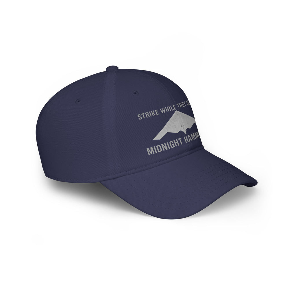 Midnight Hammer Co. Low Profile Baseball Cap - Casual Hat, Outdoors Cap, Gift for Him, Unique Style, Everyday Wear