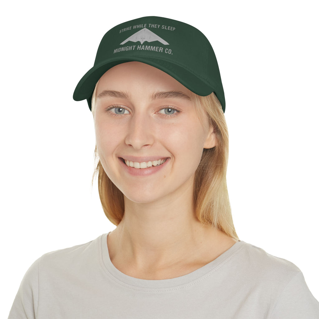Midnight Hammer Co. Low Profile Baseball Cap - Casual Hat, Outdoors Cap, Gift for Him, Unique Style, Everyday Wear