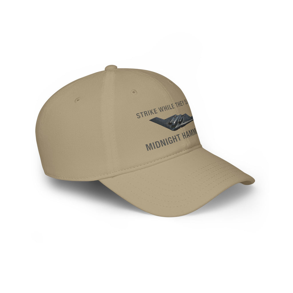 Midnight Hammer Co. Low Profile Baseball Cap - Casual Hat, Outdoors Cap, Gift for Him, Unique Style, Everyday Wear