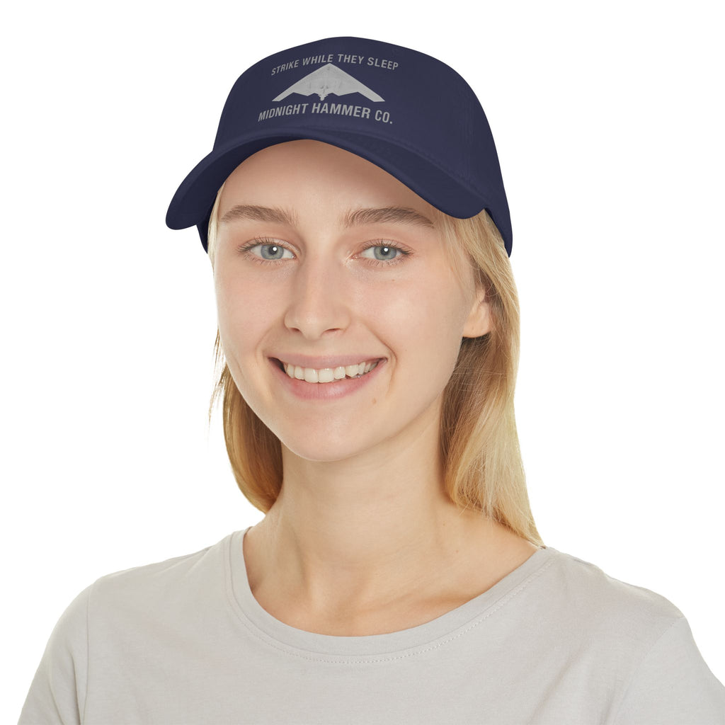 Midnight Hammer Co. Low Profile Baseball Cap - Casual Hat, Outdoors Cap, Gift for Him, Unique Style, Everyday Wear