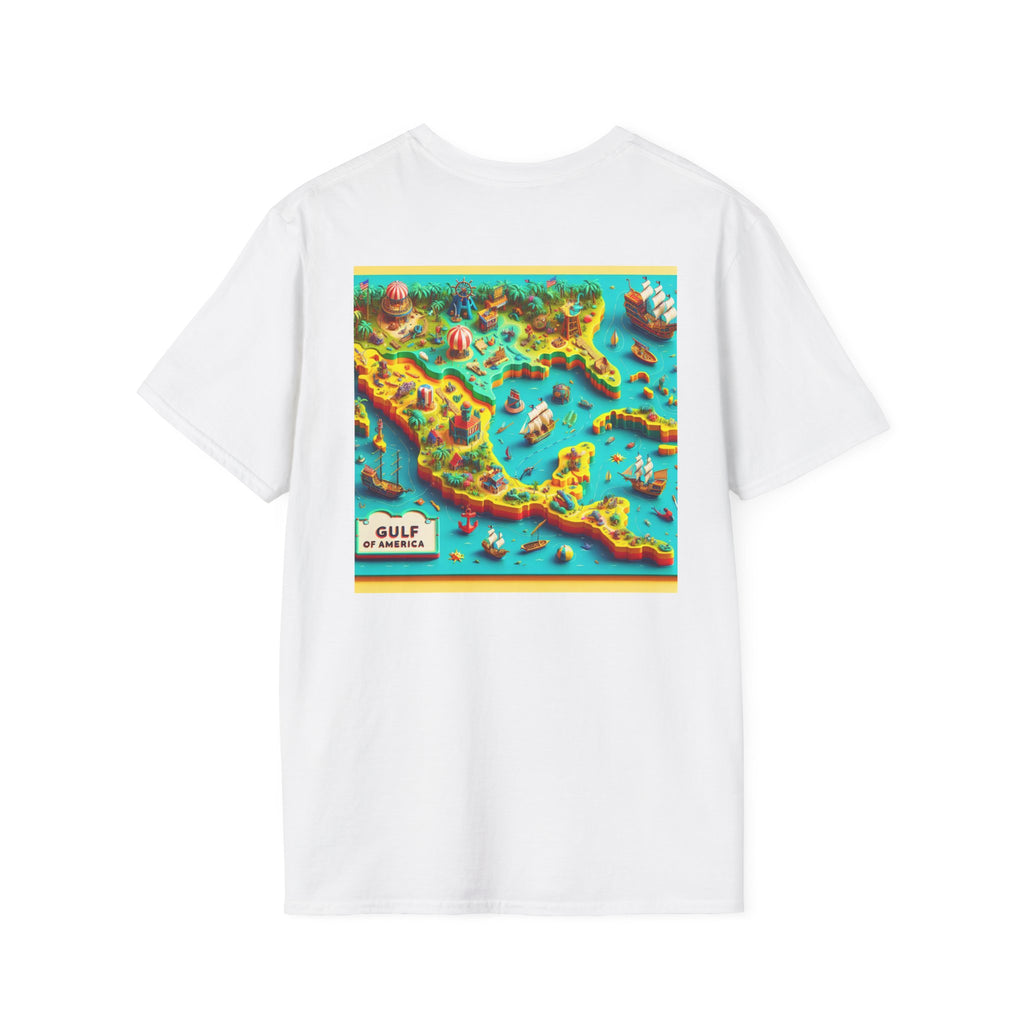 Gulf Adventure Unisex T-Shirt - Softstyle, Casual Wear, Graphic Tee, Travel Gift, Coastal Vibe