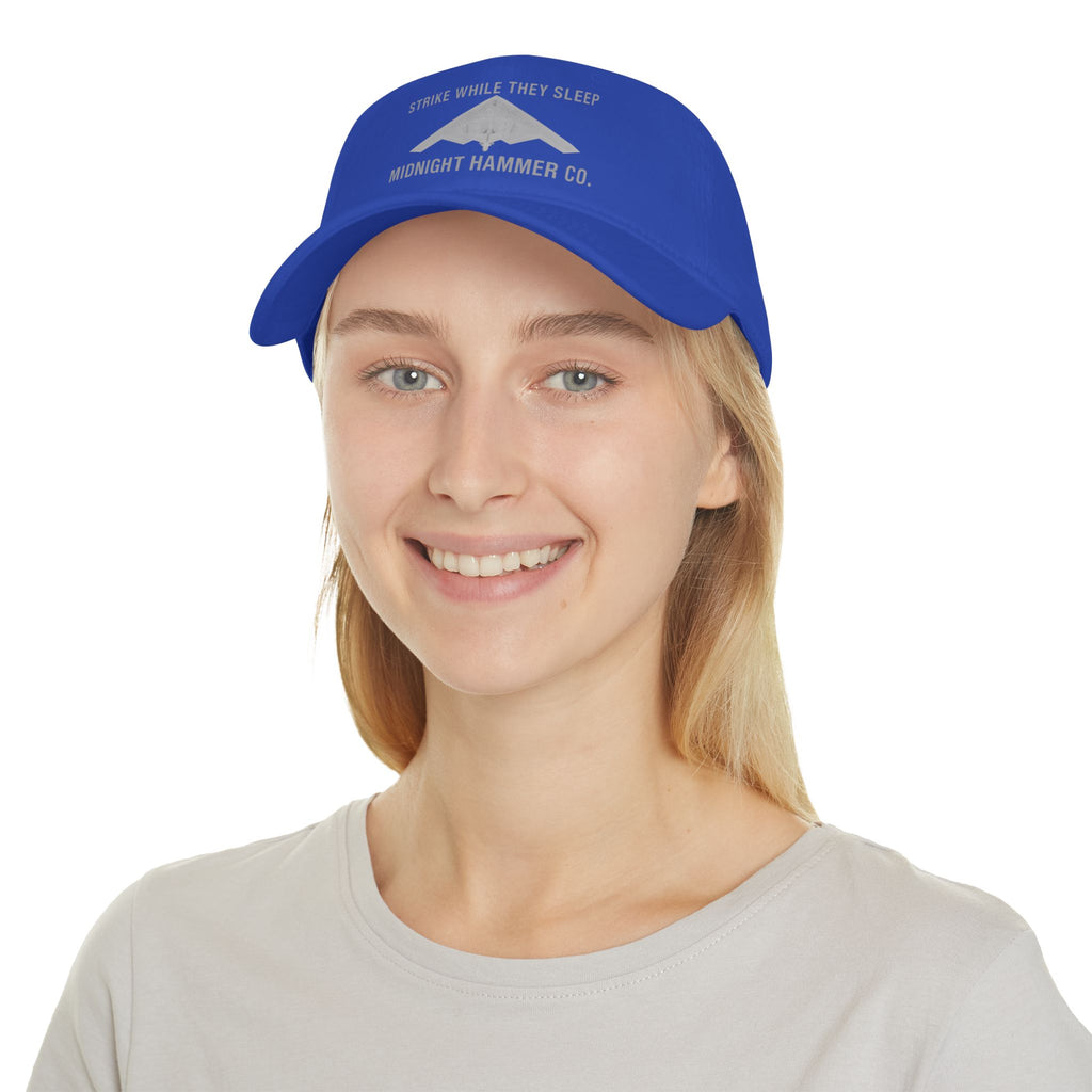 Midnight Hammer Co. Low Profile Baseball Cap - Casual Hat, Outdoors Cap, Gift for Him, Unique Style, Everyday Wear