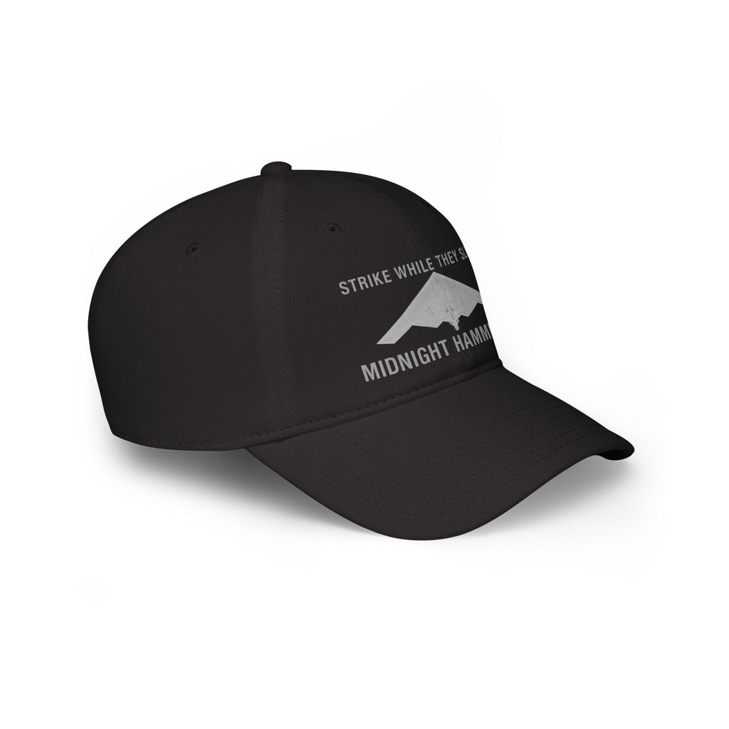 Midnight Hammer Co. Low Profile Baseball Cap - Casual Hat, Outdoors Cap, Gift for Him, Unique Style, Everyday Wear