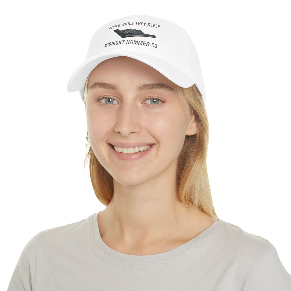 Midnight Hammer Co. Low Profile Baseball Cap - Casual Hat, Outdoors Cap, Gift for Him, Unique Style, Everyday Wear