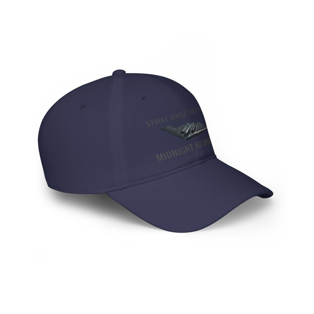 Midnight Hammer Co. Low Profile Baseball Cap - Casual Hat, Outdoors Cap, Gift for Him, Unique Style, Everyday Wear