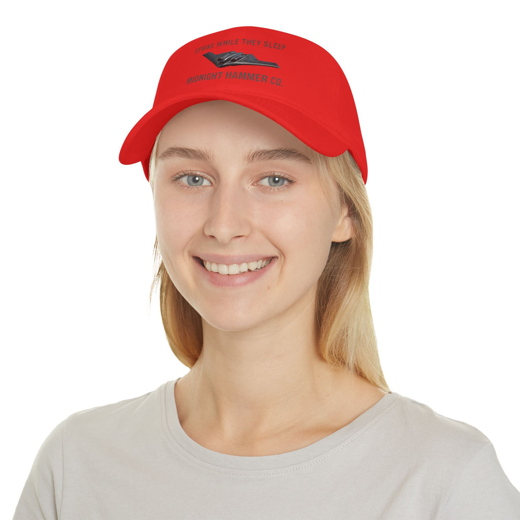 Midnight Hammer Co. Low Profile Baseball Cap - Casual Hat, Outdoors Cap, Gift for Him, Unique Style, Everyday Wear