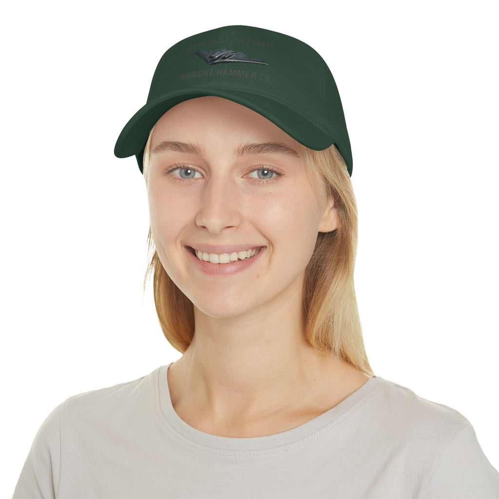 Midnight Hammer Co. Low Profile Baseball Cap - Casual Hat, Outdoors Cap, Gift for Him, Unique Style, Everyday Wear