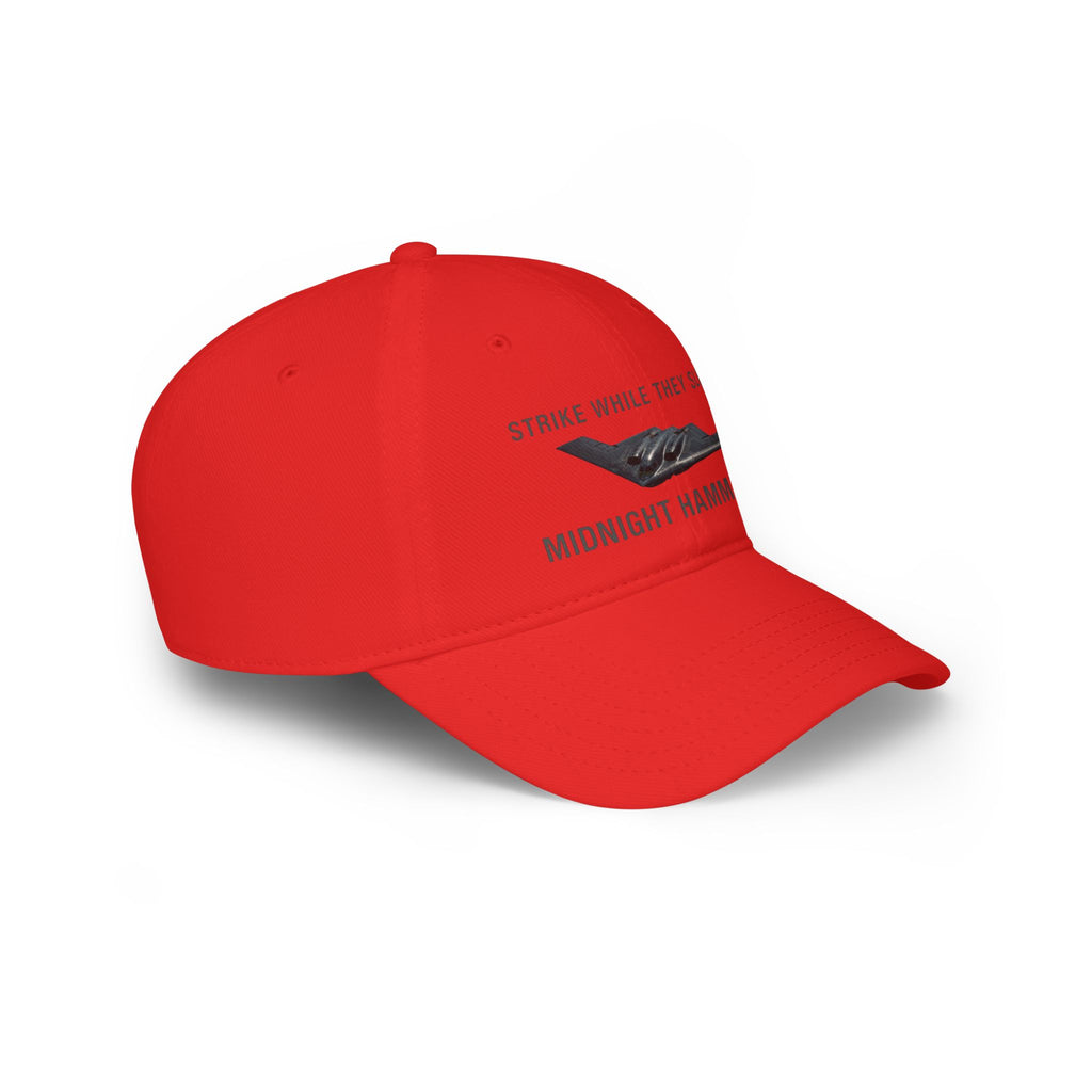 Midnight Hammer Co. Low Profile Baseball Cap - Casual Hat, Outdoors Cap, Gift for Him, Unique Style, Everyday Wear